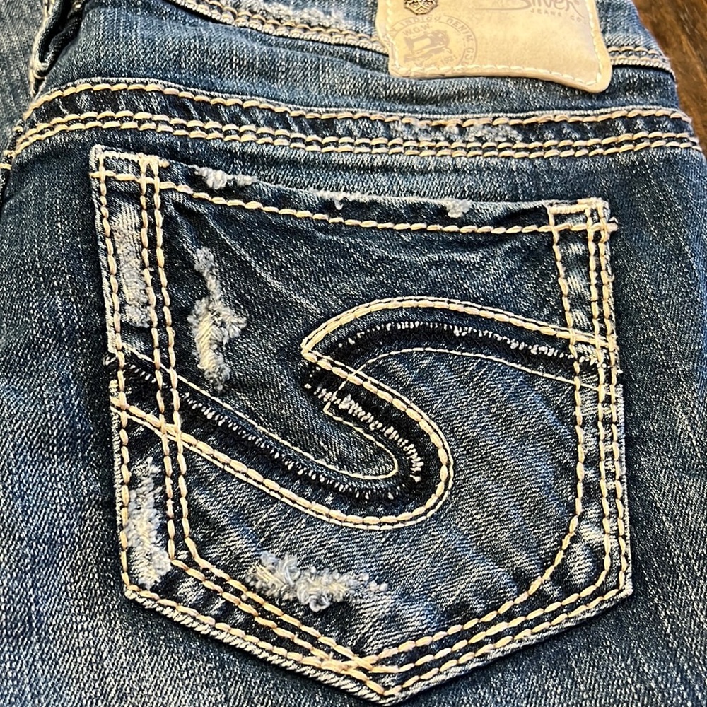 Women’s Silver Aiko jean